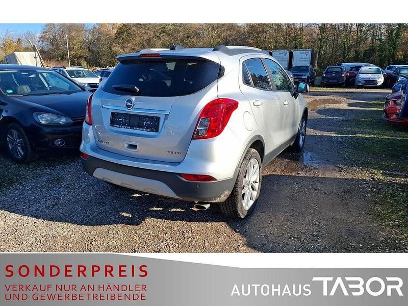 Gebraucht Opel Mokka X 140 PS (102 kW) 2018 Argonsilber/sovereign/switchbl SUV
