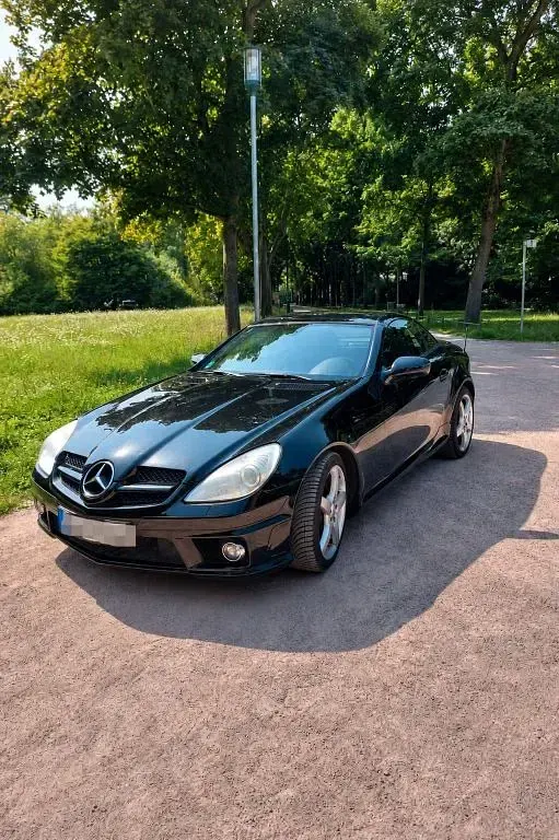 Gebraucht Mercedes SLK200 184 PS (135 kW) 2009 Schwarz Cabrio