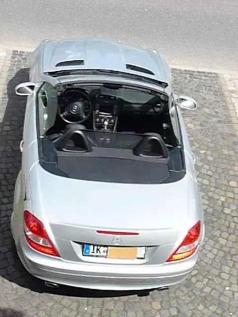 Gebraucht Mercedes 200 163 PS (119 kW) 2004 Silber Cabrio