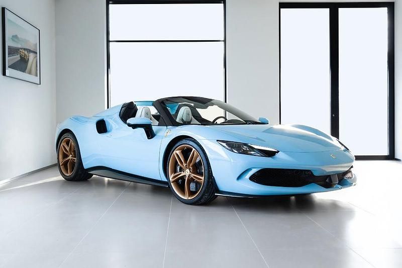 Neu Ferrari 296 829 PS (609 kW) 2026 Blau Cabrio