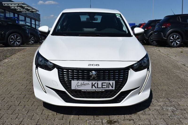 Weiß Gebraucht 2022 Peugeot 208 Kleinwagen | 12.450 € (Superpreis) - Bild 1/4