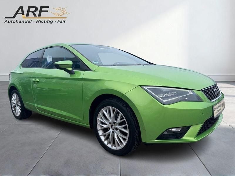 Gebraucht Seat Leon SC Style 125 PS (91 kW) 2015 Grün Kleinwagen