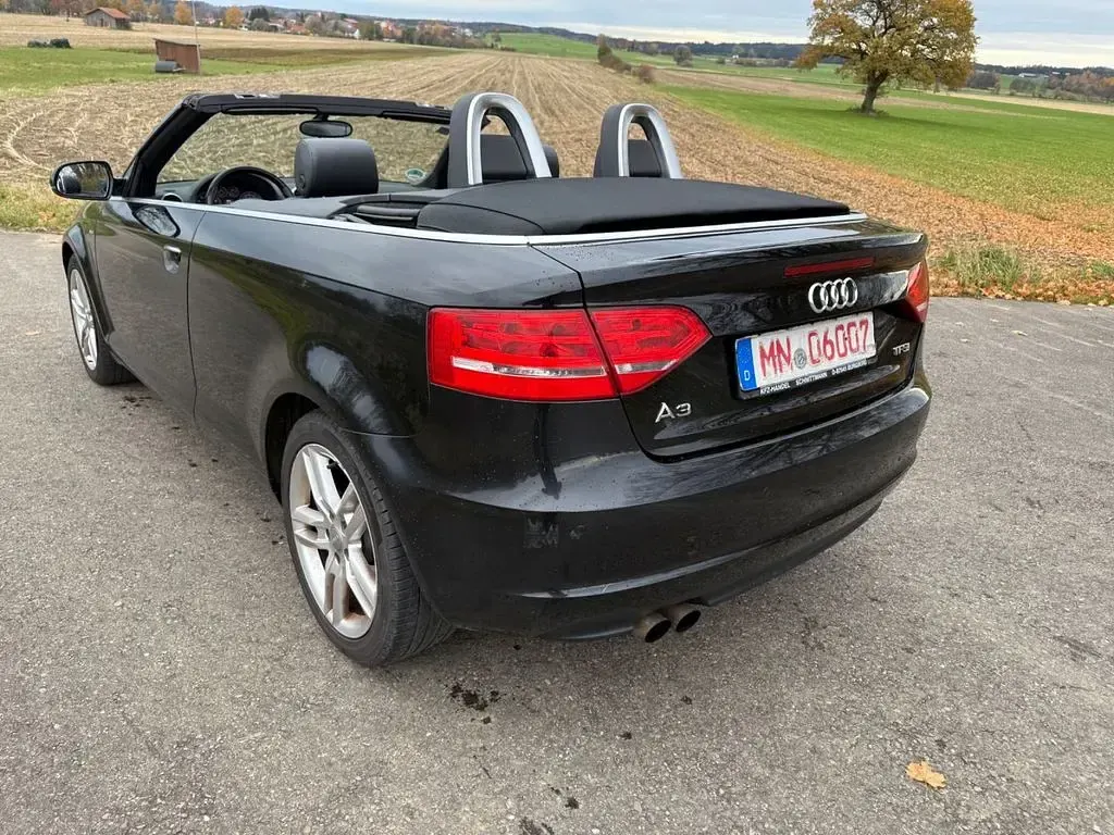 Gebraucht Audi A3 Cabriolet S-Line 200 PS (147 kW) 2011 Schwarz Cabrio