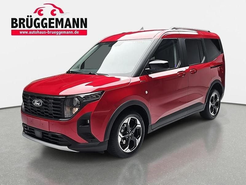 Neu Ford Tourneo Courier Active 125 PS (91 kW) 2025 Rot Van / Kleinbus