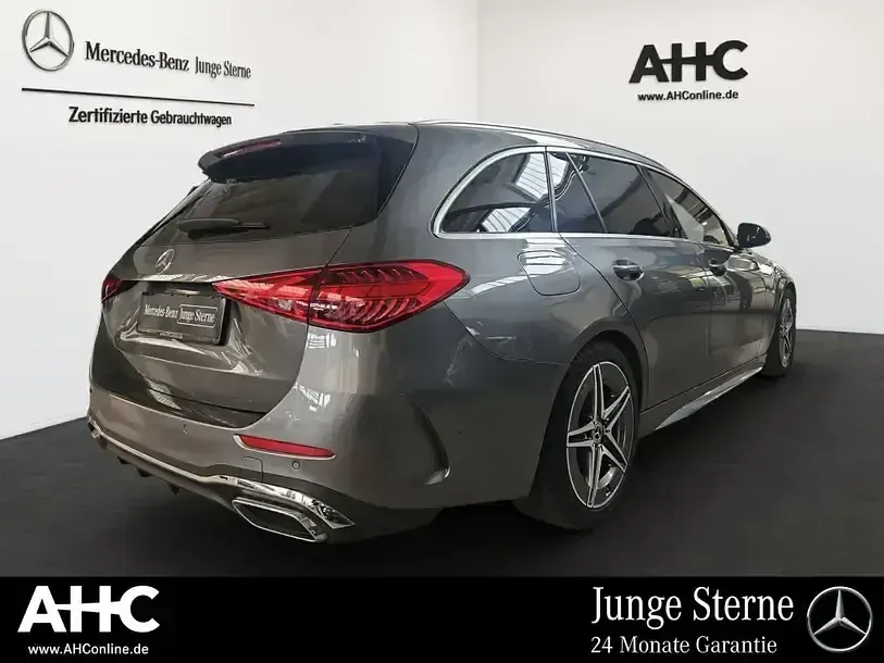 Gebraucht Mercedes C180 AMG 170 PS (125 kW) 2022 Selenitgrau metallic Kombi