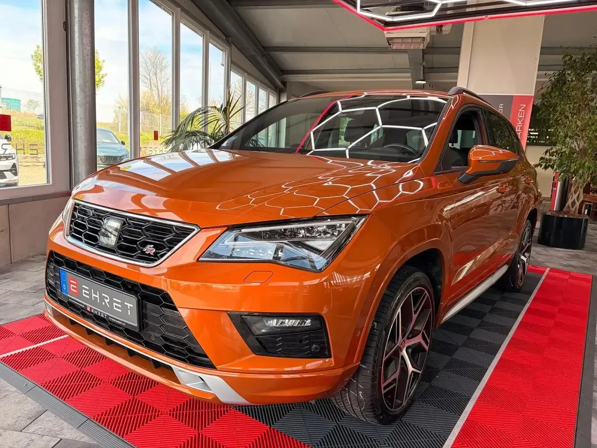 Gebraucht Seat Ateca FR 150 PS (110 kW) 2019 Orange SUV