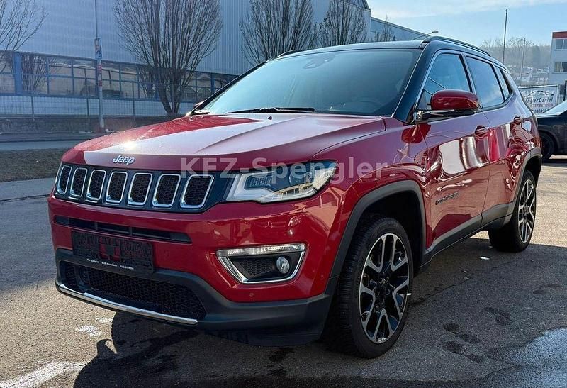 Gebraucht Jeep Compass Limited 170 PS (125 kW) 2018 Rot SUV