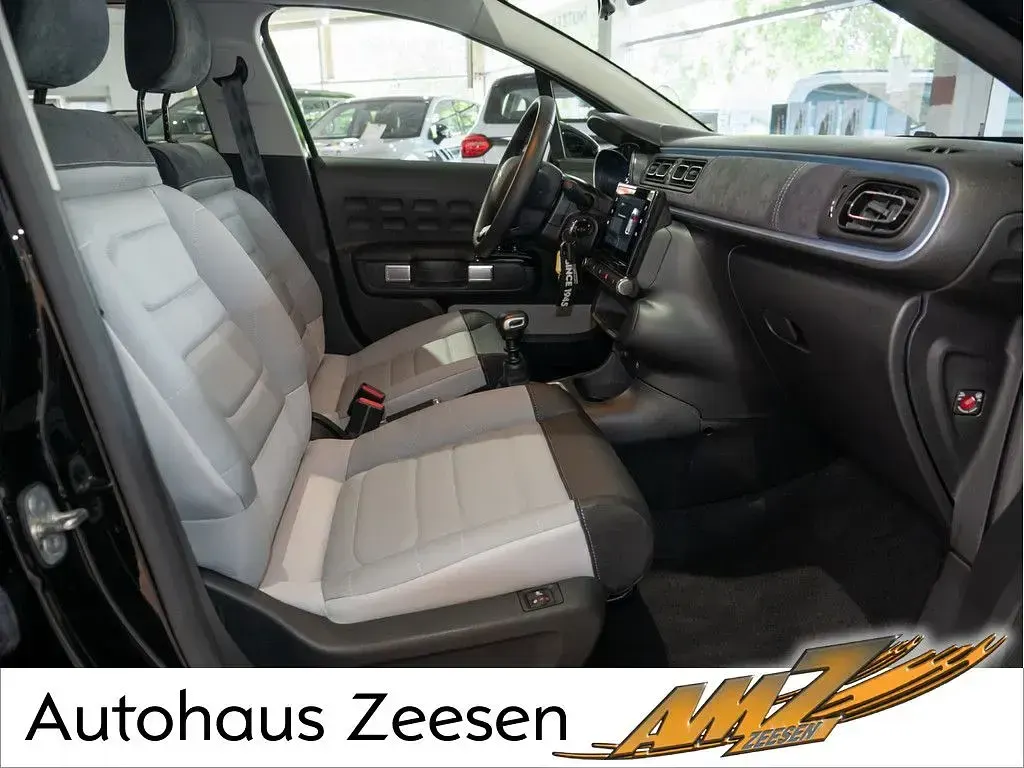 Gebraucht Citroën C3 PureTech 110 PS (80 kW) 2023 Schwarz Kleinwagen