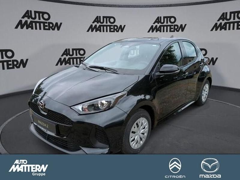 Opera black Gebraucht 2024 Mazda 2 Prime-Line Kleinwagen | 21.990 € (Fairer Preis) - Bild 1/4