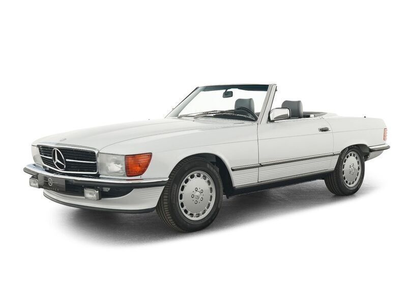 Weiß Gebraucht 1989 Mercedes 560 Cabrio | 56.500 € - Bild 1/4