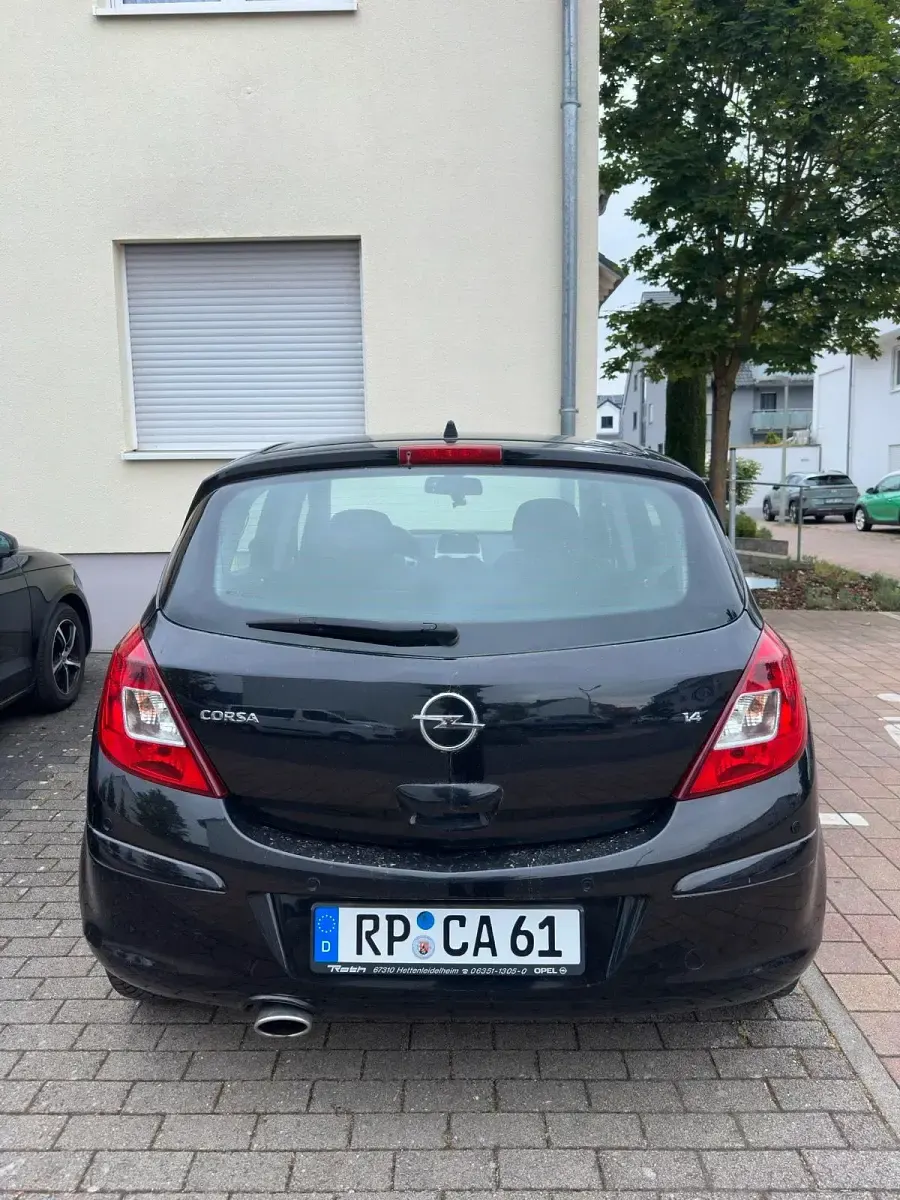 Gebraucht Opel Corsa 87 PS (63 kW) 2007 Schwarz Kleinwagen