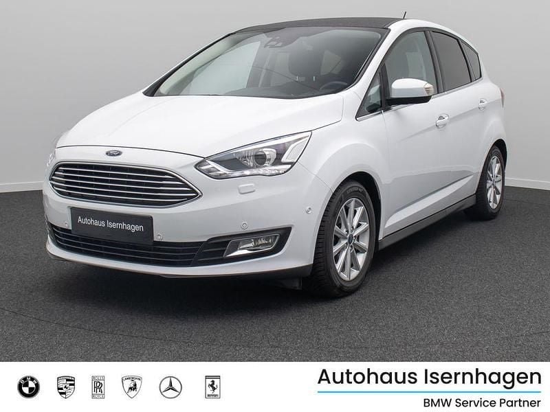 Frostweiß Gebraucht 2019 Ford C-MAX Titanium Van / Kleinbus | 11.999 € (Fairer Preis) - Bild 1/4