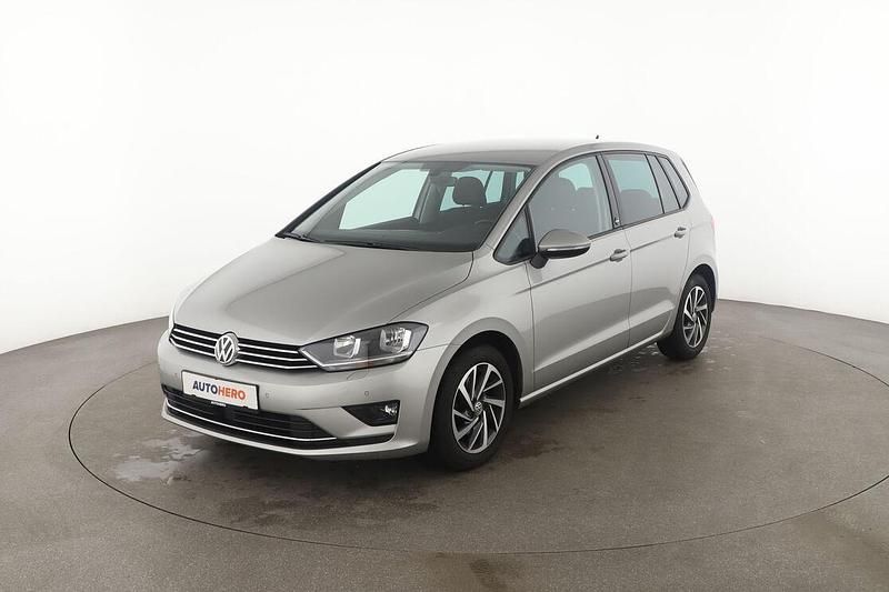 Grau Gebraucht 2017 VW Golf Sportsvan Sound Van / Kleinbus | 15.290 € (Fairer Preis) - Bild 1/3