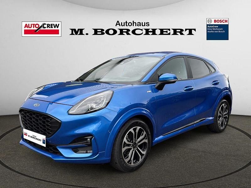 Blau Gebraucht 2022 Ford Puma ST-Line SUV | 18.995 € (Fairer Preis) - Bild 1/4