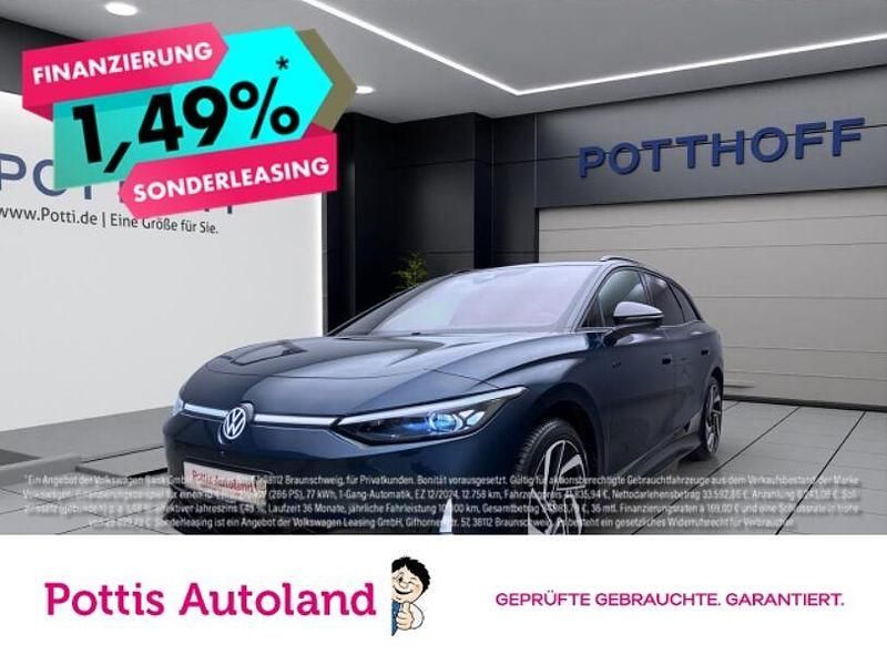 Blau Gebraucht 2025 VW ID.7 GTX Kombi | 51.997 € (Guter Preis) - Bild 1/4