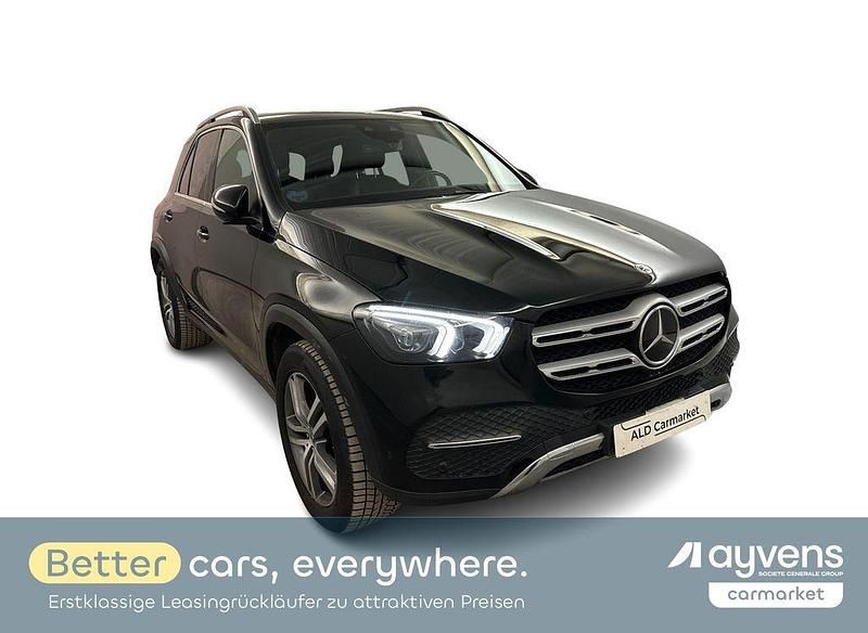 Schwarz Gebraucht 2021 Mercedes GLE350 AMG line SUV | 41.980 € - Bild 1/4