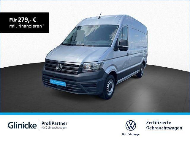 Reflexsilber metallic Gebraucht 2021 VW Crafter Van | 25.833 € (Superpreis) - Bild 1/4