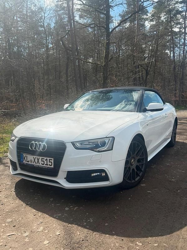 Gebraucht Audi A5 Cabriolet S-Line 177 PS (130 kW) 2014 Weiß Cabrio