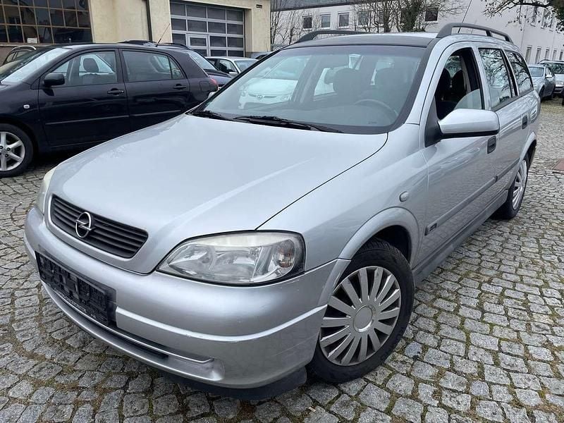 Grau Gebraucht 2001 Opel Astra Elegance Kombi | 700 € (Superpreis) - Bild 1/4