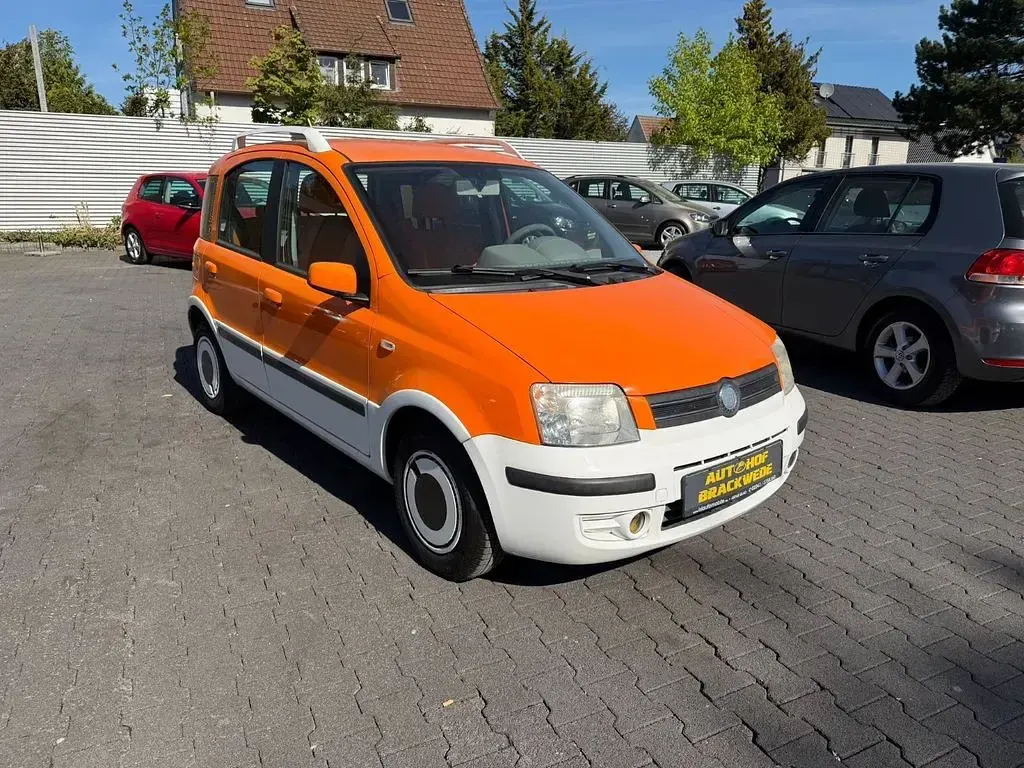 Używany Fiat Panda 60 KM (44 kW) 2005 Pomarańczowy Hatchback