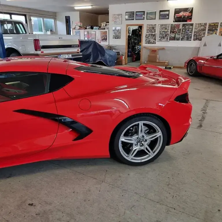 Gebraucht Corvette C8 502 PS (369 kW) 2023 Rot
