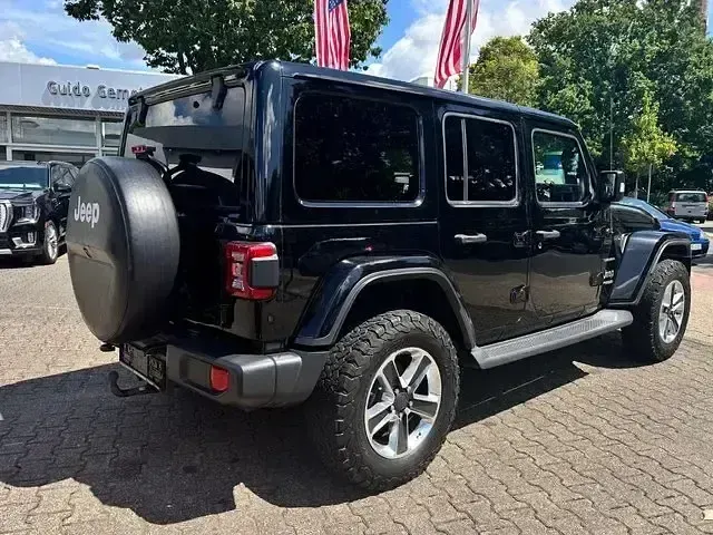 Gebraucht Jeep Wrangler Sahara 200 PS (147 kW) 2018 Schwarz SUV