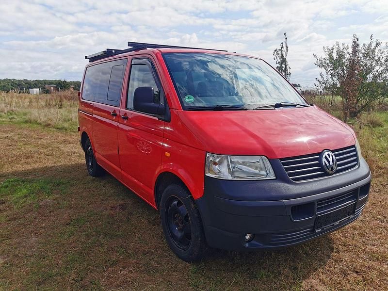 Usata VW Transporter 131 CV (96 kW) 2007 Rosso Furgone