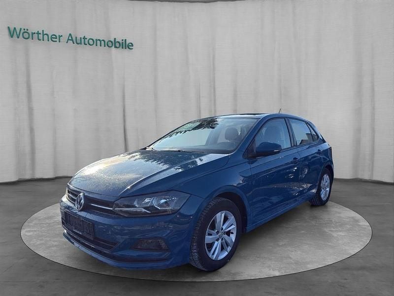Blau Gebraucht 2018 VW Polo Comfortline Limousine | 9.990 € (Guter Preis) - Bild 1/4