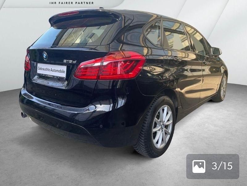 Gebraucht BMW 216 Active Tourer 116 PS (85 kW) 2015 Schwarz Van / Kleinbus