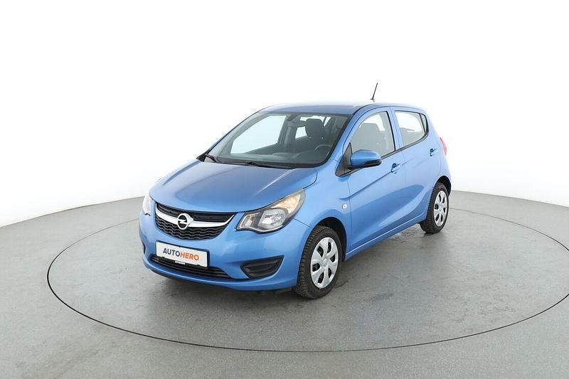 Blau Gebraucht 2015 Opel Karl Edition Kleinwagen | 7.420 € (Etwas zu teuer) - Bild 1/3