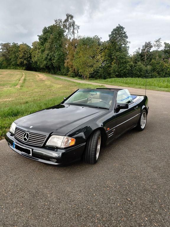 Schwarz Gebraucht 1995 Mercedes SL600 AMG Cabrio | 45.000 € - Bild 1/4