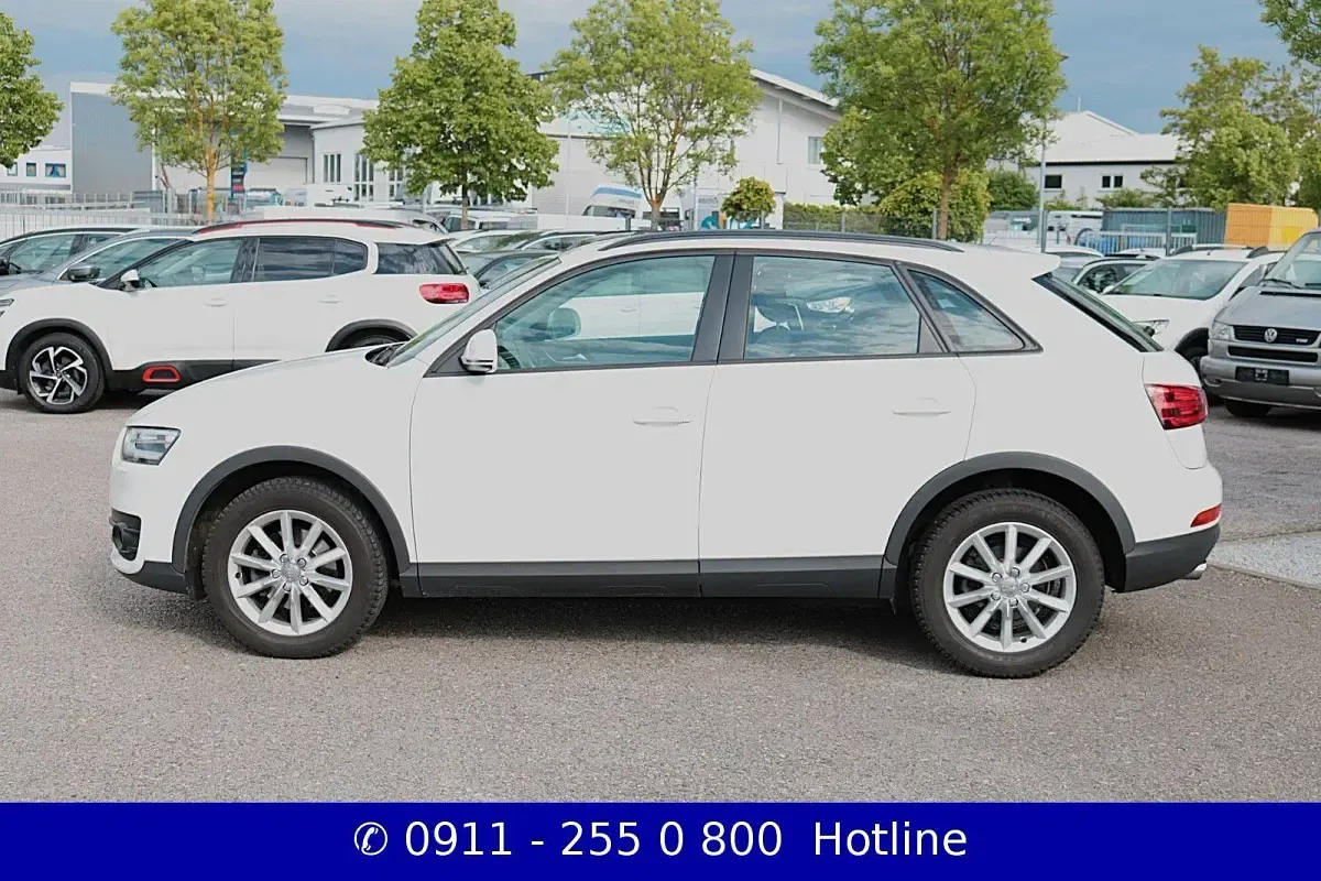 Usata Audi Q3 Comfort 150 CV (110 kW) 2014 Bianco SUV