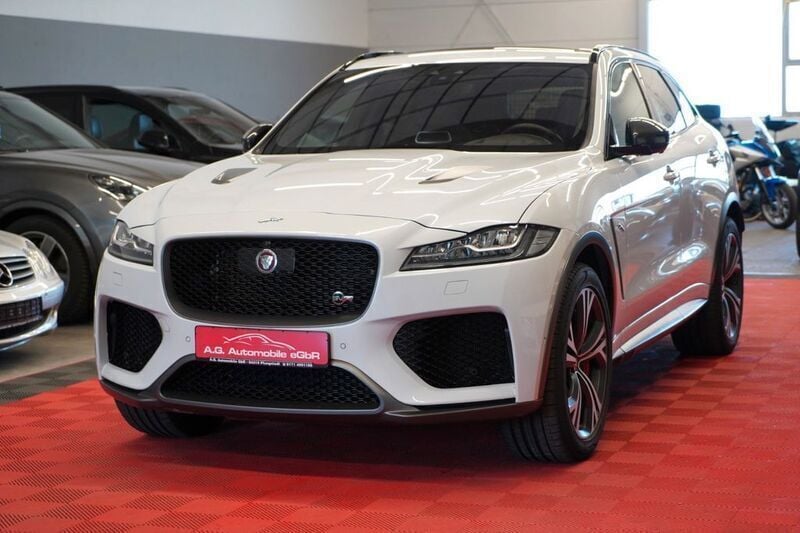 Weiß Gebraucht 2019 Jaguar F-Pace SVR SUV | 45.950 € (Superpreis) - Bild 1/4