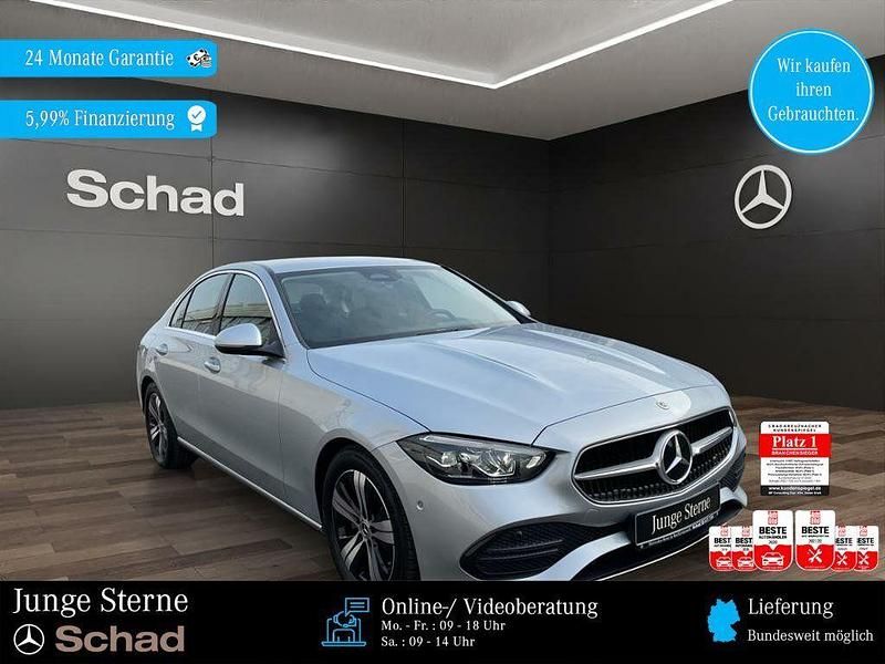 Metalliclack hightechsilber Gebraucht 2022 Mercedes C180 Kombi | 33.950 € (Fairer Preis) - Bild 1/4