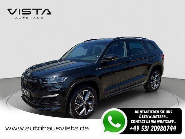 Schwarz Gebraucht 2022 Skoda Kodiaq SportLine SUV | 35.900 € (Fairer Preis) - Bild 1/4