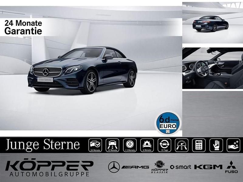 Cavansitblau Gebraucht 2020 Mercedes E300 AMG Cabrio | 44.444 € (Fairer Preis) - Bild 1/4
