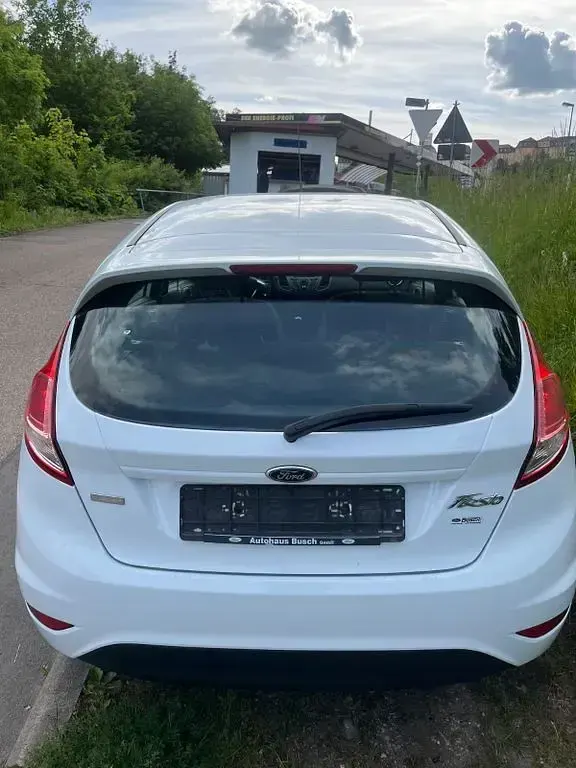 Usata Ford Fiesta Trend 101 CV (74 kW) 2014 Bianco Utilitaria