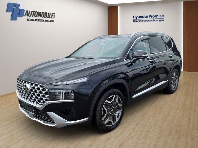 Schwarz Gebraucht 2022 Hyundai Santa Fe Prime SUV | 29.990 € (Superpreis) - Bild 1/4