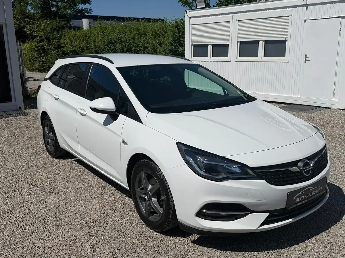 Gebraucht Opel Astra 122 PS (89 kW) 2020 Weiß Kombi