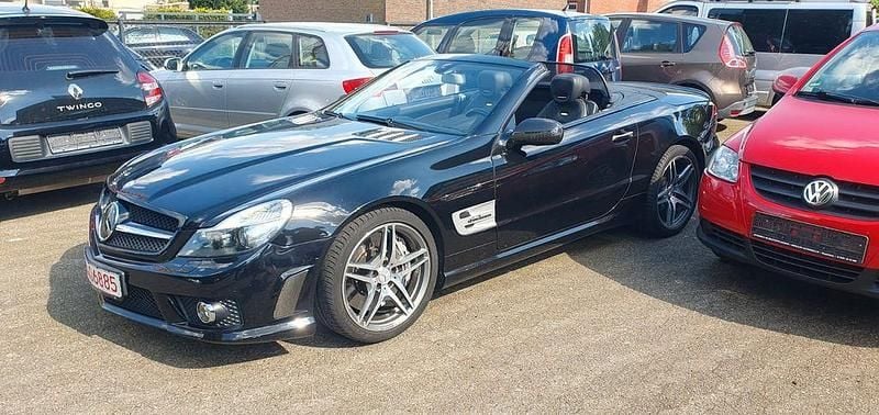 Schwarz Gebraucht 2009 Mercedes SL63 AMG AMG Cabrio | 55.000 € (Fairer Preis) - Bild 1/4