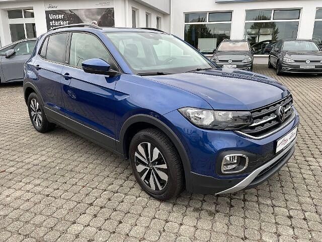 Gebraucht VW T-Cross Move 110 PS (80 kW) 2023 Blau metallic SUV
