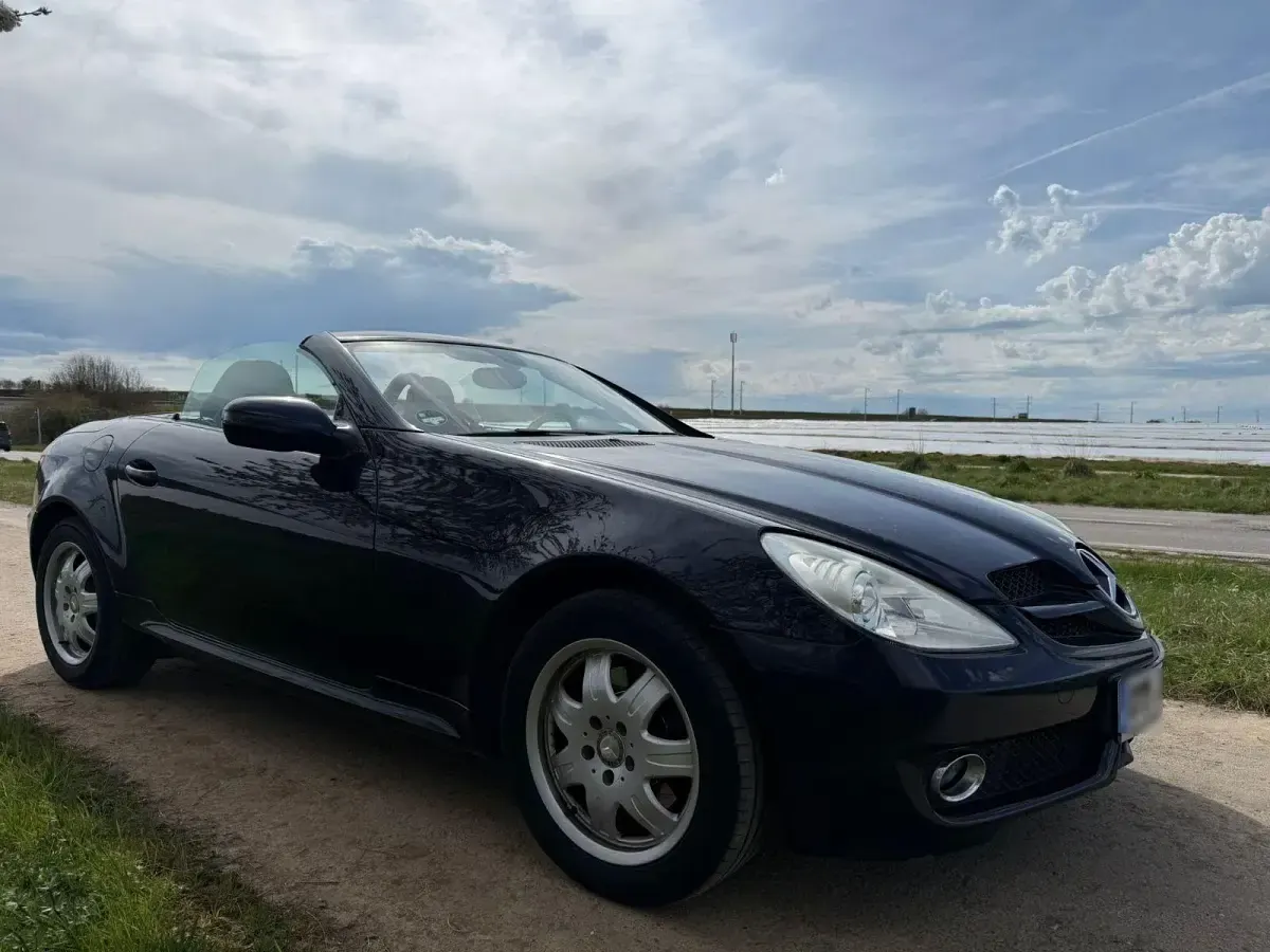 Gebraucht Mercedes SLK200 184 PS (135 kW) 2008 Schwarz Cabrio