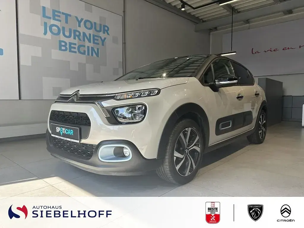 Gebraucht Citroën C3 PureTech 110 PS (80 kW) 2023 Sand beige Kleinwagen