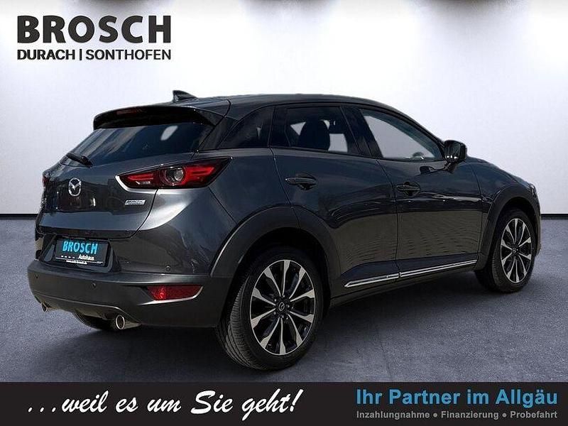 Gebraucht Mazda CX-3 Sky 121 PS (88 kW) 2019 Machine gray SUV