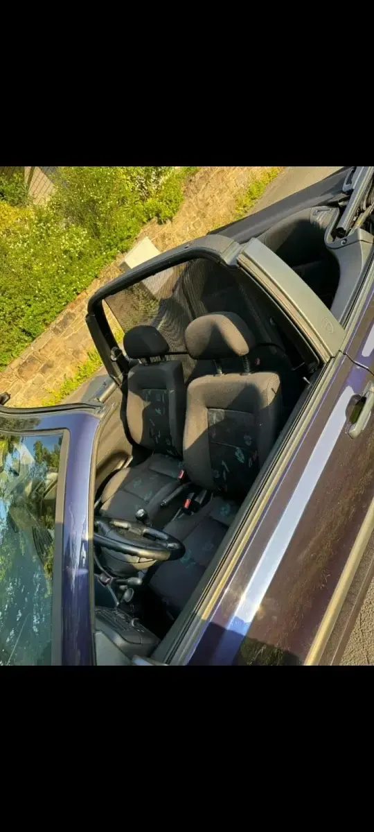 Gebraucht VW Golf Cabriolet 90 PS (66 kW) 1994 Blau Cabrio