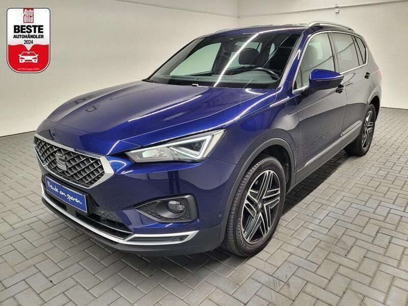 Blau (atlantic blau) Gebraucht 2020 Seat Tarraco 4Drive SUV | 29.980 € (Guter Preis) - Bild 1/4
