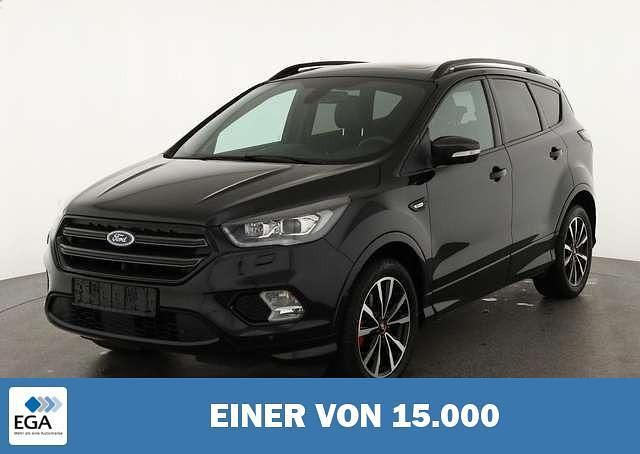 Schwarz metallic Gebraucht 2019 Ford Kuga ST-Line SUV | 20.540 € (Teuer) - Bild 1/4