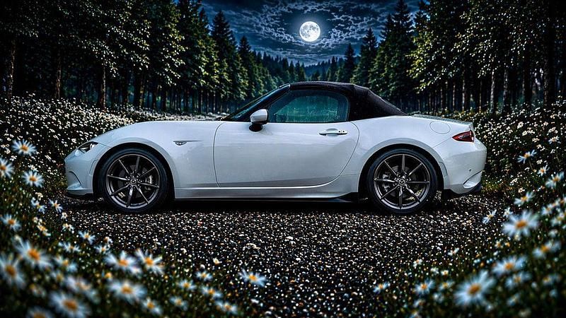 Second-hand Mazda MX5 160 CP (117 kW) 2017 Alb Cabrio