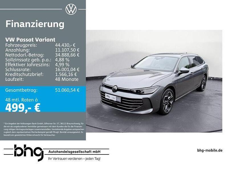Diabasgrau metallic Gebraucht 2025 VW Passat Elegance Kombi | 44.430 € (Fairer Preis) - Bild 1/4