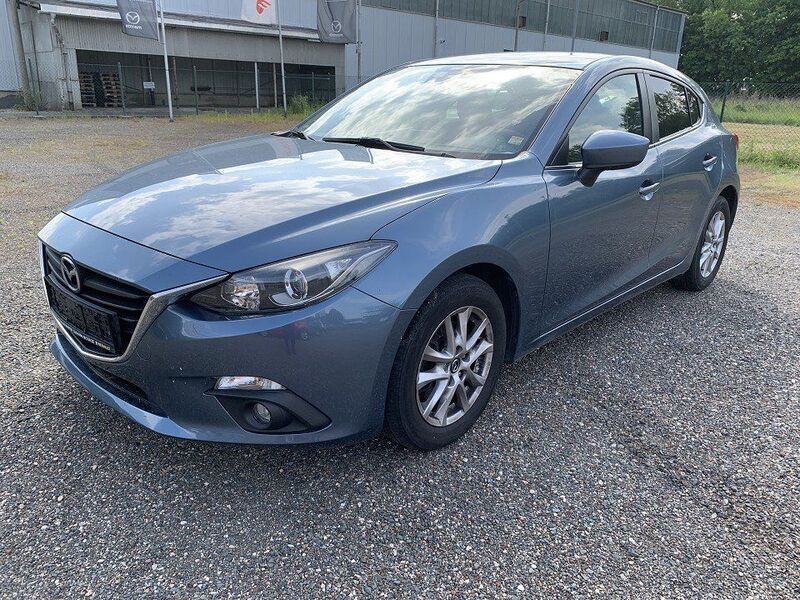 Blau Gebraucht 2014 Mazda 3 Center-Line Limousine | 9.490 € (Guter Preis) - Bild 1/4